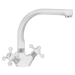 Змішувач для кухні MIXXUS COLOR 273 WHITE NUT (Колір білий) (MI2760)
