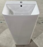 Раковина моноблок MIXXUS STYLE-1101 440х380х830mm (отвір під змішувач, перелив) (MI6696)