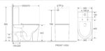 Унітаз-компакт MIXXUS PREMIUM BEVEL-0402-R 670х390х880mm система змиву RIMLESS (MP6474)