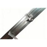 Шторки скляні на ванну розсувні KOER SR BS06-120x150-TR-07 прозоре скло EASY CLEAN 6мм графіт (KR5947)