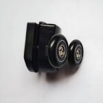 Ролики для душових кабін подвійні колеса MIXXUS PREMIUM ROLLERS SCP05-1 BLACK верхні (25mm для DIVERSE SC03) (MI8168)