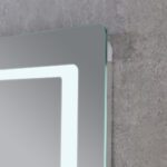 Дзеркало MIXXUS STYLE MR03-70x50 з LED Touch, Anti-fog, димером, рег. яскравості, годинником (MI6006)