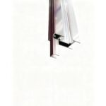Шторки скляні на ванну розсувні KOER SR BS06-120x150-TR-01 прозоре скло EASY CLEAN 6мм хром (KR5945)