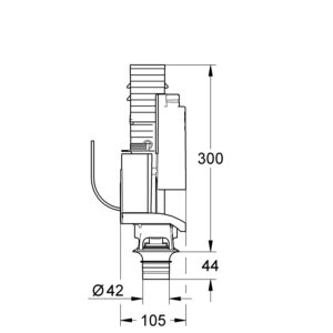 Змивний клапан Grohe (38736000)