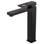 Змішувач для умивальника високий KOER KB-11009-05 (Колір чорний) (KR3501)