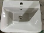 Раковина моноблок MIXXUS STYLE-1101 440х380х830mm (отвір під змішувач, перелив) (MI6696)