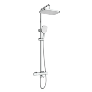 Душова колона MIXXUS PREMIUM VIRGO 009-J з термостат. змішувачем, 3 функції (Колір хром) (MI6645)