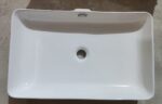 Раковина накладна MIXXUS PREMIUM QUADRO-0209 600х370х140mm (перелив) (MP6522)