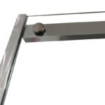 Душова кабіна без піддону KOER SR SC03-90x90x200-TR-01 прозоре скло EASY CLEAN 6мм хром (KR5356)