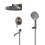 Душова система вбудована KOER KB-66029-07, 3 функції (Колір графіт) (KR5954)