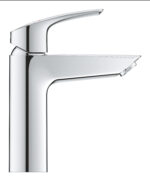 Одноважільний змішувач для раковини M-Size Grohe Eurosmart New з натискним донним клапаном (23923003)