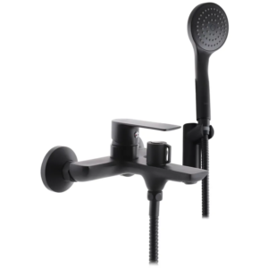 Змішувач для ванни HAIBA ALEX 009 EURO BLACK (Колір чорний) (HB3926)