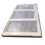 Душова перегородка Walk-In KOER SR SP01-100x200-TR-01 прозоре скло EASY CLEAN 8мм хром (KR5393)