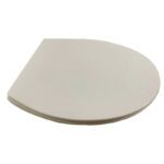 Сидіння-кришка для унітазу MIXXUS SEAT COVER ELLIPSE-2002 460х370х60mm дюропластове швидкознімне з мікроліфтом (MI6720)