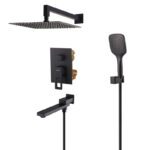 Душова система вбудована KOER KB-66009-05, 3 функції (Колір чорний) (KR6020)