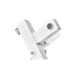 Змішувач для ванни PLAMIX KUBUS-009 EURO SET WHITE (з шлангом, лійкою та кронштейном) (Колір білий) (PM0673)