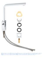 Змішувач для кухні Grohe Eurocube (31255000)