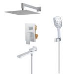 Душова система вбудована KOER KB-66039-01, 3 функції (Колір хром) (KR5997)