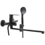Змішувач для ванни HAIBA ALEX 006 EURO BLACK (Колір чорний) (HB3925)