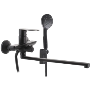 Змішувач для ванни HAIBA ALEX 006 EURO BLACK (Колір чорний) (HB3925)
