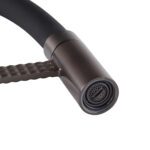Змішувач для кухні MIXXUS PREMIUM OLIWER 017 GRAPHITE REFL.BLACK (Колір графіт+вилив чорний) (MI6967)