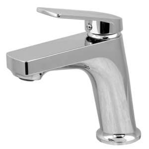 Змішувач для умивальника PLAMIX LUCAS-001 SET CHROME (з підведенням) (Колір хром) (PM0707)