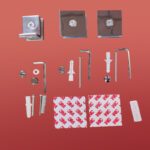 Бічна стінка до кабіни KOER SR SW04-90x200-TR-01 прозоре скло EASY CLEAN 10мм хром (KR5390)