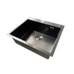 Мийка з нерж. сталі MIXXUS MH5843 MICRO DECOR GRAPHITE (3.0/0.8) (колір графіт) (MI8217)