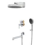 Душова система вбудована KOER KB-66029-01, 3 функції (Колір хром) (KR5483)