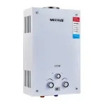 Газова колонка MIXXUS GWH-0510 BASIC GLASS димохідна 10 л/хв (панель зі скла з малюнком) (WH0026)