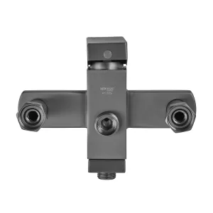 Душова колона MIXXUS KUB-009-J GRAPHITE зі змішувачем з нерж. сталі SUS304 (Колір графіт) (MI6845)