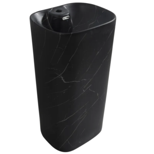 Раковина моноблок MIXXUS PREMIUM DIVERSE-1102 MARBLE 460х380х840mm (отвір під змішувач, перелив) (MP6576)