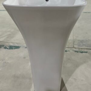 Раковина моноблок MIXXUS BEVEL-1101 450х435х830mm (отвір під змішувач, перелив) (MI6697)