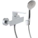 Змішувач для душу MIXXUS PREMIUM EVA 003 WHITE (Колір білий) (MI5812)