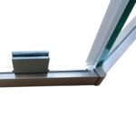 Душова кабіна без піддону KOER SR SC06-90x90x200-TR-07 прозоре скло EASY CLEAN 8мм графіт (KR5366)