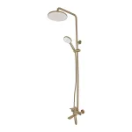 Душова колона MIXXUS WILSON 009-J BRUSHED GOLD зі змішувачем (Колір матове золото) (MI7124)