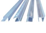 Бічна стінка до кабіни KOER SR SW04-90x200-TR-07 прозоре скло EASY CLEAN 10мм графіт (KR5391)