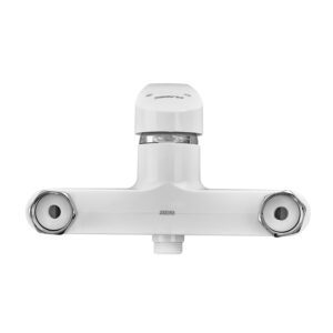 Змішувач для душа PLAMIX AFINA-003 WHITE (без шланга та лійки) (Колір білий) (PM0567)