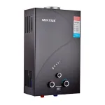 Газова колонка MIXXUS GWH-0210 BASIC BLACK димохідна 10 л/хв (колір чорний) (WH0023)