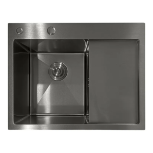Мийка з нерж. сталі MIXXUS MH6350L GRAPHITE (3.0/0.8) (Колір графіт) (MI7045)