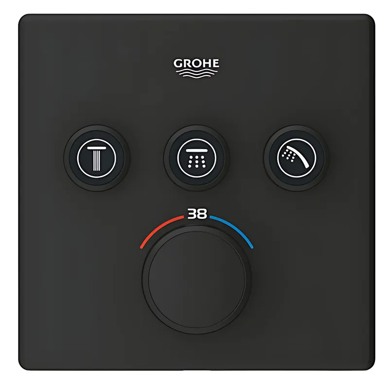 kcs-70acbdf37db1d97a720ad9d2.png Термостат прихованого монтажу із 3 кнопками керування Grohe Grohtherm SmartControl (102167KF00)