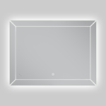 Дзеркало MIXXUS PREMIUM CUBIC MR14-80x60-REVERSE з LED Touch, Anti-fog, димером, рег. яскравості (MP6648)