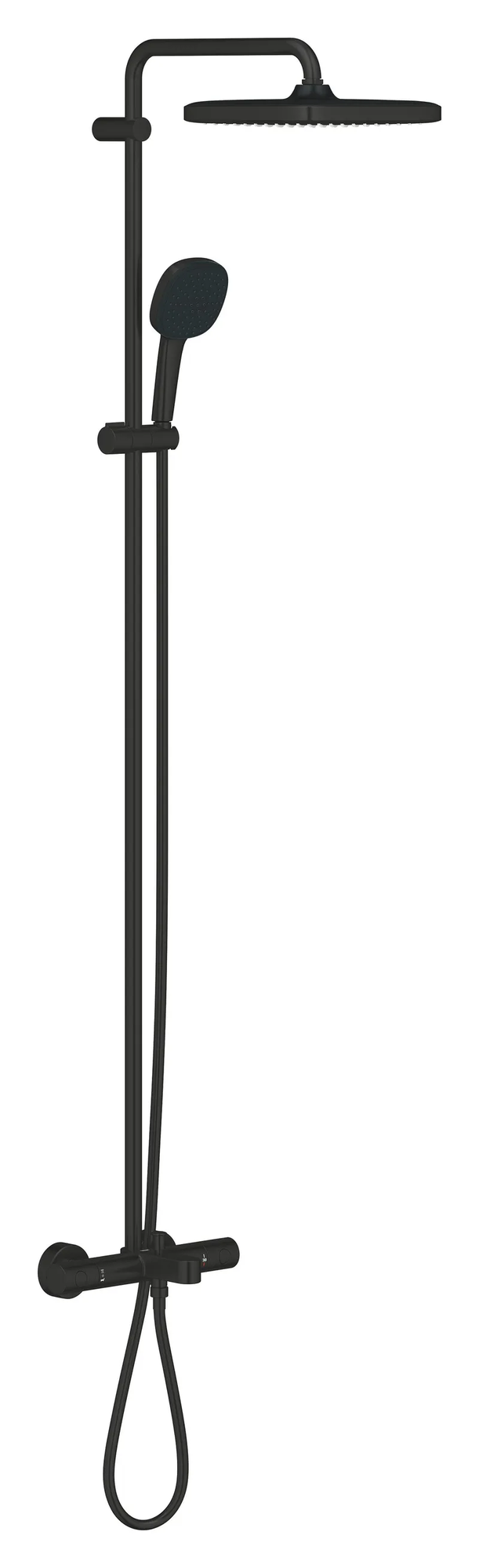 kcs-76c82fdc4730e7956435b898.png Душова система настінного монтажу Grohe Tempesta System 250 Cube з термостатом для ванни (266912431)