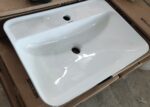 Раковина накладна MIXXUS PREMIUM BEVEL-0203 600х405х120mm (отвір під змішувач) (MP6513)