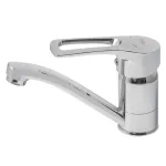 Змішувач для умивальника HAIBA FOCUS 555-15CM NUT (Колір хром) (HB0135)