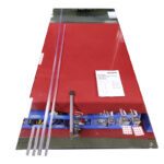 Бічна стінка до кабіни KOER SR SW04-90x200-TR-01 прозоре скло EASY CLEAN 10мм хром (KR5390)