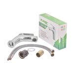 Змішувач для умивальника PLAMIX LUCAS-001 SET CHROME (з підведенням) (Колір хром) (PM0707)