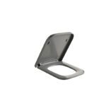 Сидіння-кришка для унітазу MIXXUS PREMIUM SEAT COVER QUADRO-2004 GRAY 425х358х32mm дюропластове швидкознімне з мікроліфтом (MP6686)
