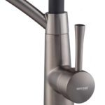 Змішувач для кухні MIXXUS PREMIUM ROSSI 017 GRAPHITE REFL.BLACK (Колір графіт+вилив чорний) (MI6829)