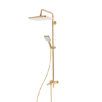 Душова колона зі змішувачем HAIBA MILANO 003-J BRUSHED GOLD (Колір матове золото) (HB9620)